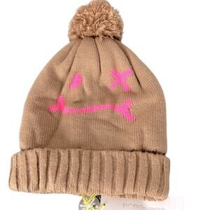 NWT BCBGeneration funny toboggan ski hat beanie one size fits most